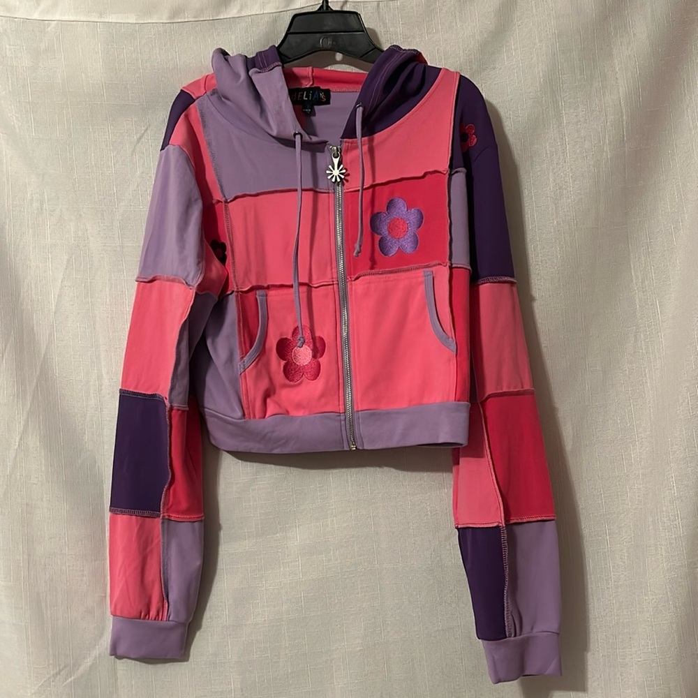 Colorful Patchwork Hoodie